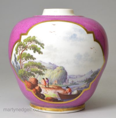 Meissen porcelain tea canister, circa 1770