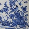 Dutch Delft wall plaque painted in blue, circa 1720