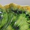 Creamware leaf dish decorated with colours under the glaze, circa 1770