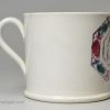 Pearlware pottery child's mug 'A Present for Thomas', circa 1820