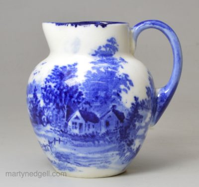 Royal Doulton porcelain Norfolk pattern miniature jug, circa 1910