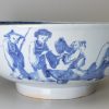 London delft punch bowl made either for or to commemorate Richard Randall the celebrated Tenor, dated 1764