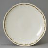 Venetian opaque white glass tea bowl and saucer, circa 1750
