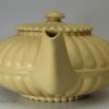 Drab stoneware teapot, circa 1830 possibly Ridgways Pottery