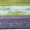 Reverse print on glass 'Death of Lord Nelson', circa 1805