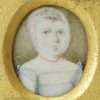 Miniature of a young girl, circa 1830