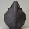 Commemorative black basalt cream jug celebrating Wellington's victory at Vittoria on the 21st June 1813