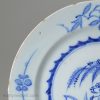 Small Liverpool delft plate, circa 1750