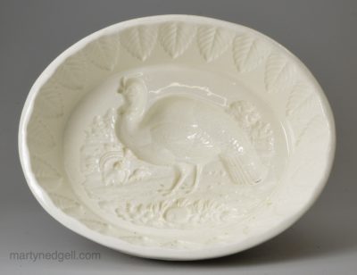 Wedgwood creamware food mould Turkey, circa 1860