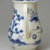 Worcester porcelain sparrow beak jug decorated with the cannon ball pattern, circa 1770