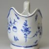 Pearlware pottery sauce boat, circa 1800