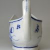 Pearlware pottery sauce boat, circa 1800