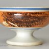 Dendritic mochaware salt, pearlware body, circa 1830