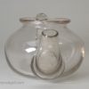 English glass invalid feeder, circa 1820