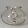 English glass invalid feeder, circa 1820