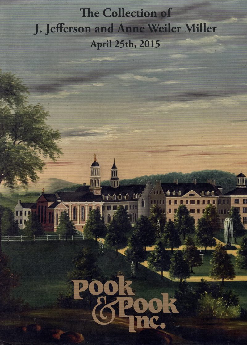 The Collection of J. Jefferson and. Anne Weiler Miller, Americana catalogue Pook & Pook, 25th April 2015