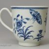 Worcester porcelain coffee cup, circa 1780