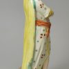 Staffordshire pearlware pottery allegorical figure of Hope, circa 1820