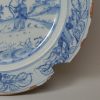 Liverpool delft charger, circa 1750