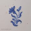 Bristol delft tile, circa 1750