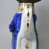 Prattware pottery Toby jug decorated with enamels under a pearlware glaze, circa 1820