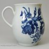 Worcester porcelain mug, circa 1775