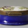 Bilston enamel patch box, circa 1780