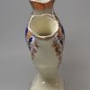 Pearlware pottery quintal vase with lustre decoration, circa 1830