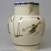 Prattware pottery farmers harvest jug, circa 1820