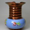 Copper lustre jug, circa 1840