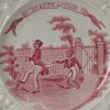 Pearlware child's plate 'SUBTRACTION', circa 1840