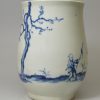 Large Worcester porcelain baluster mug, circa 1760