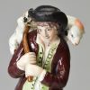 Staffordshire pearlware pottery figure 'Lost Sheep Found', circa 1820