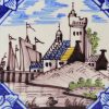 Dutch Delft tile, circa 1780