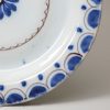 London delft pancake plate, circa 1750