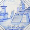 Dutch Delft tile, circa 1750