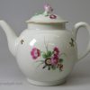 Worcester soft paste porcelain teapot, circa 1770