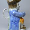 Prattware pottery Askew type Toby jug, circa 1820