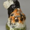 Prattware pottery lion, circa 1820, possibly Scottish or North East pottery