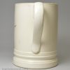 John George Pole Esquire's creamware pottery tankard dated 1829