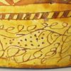 North Devon slipware jug decorated with nautical sgraffito work, circa 1820