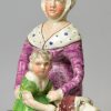 Staffordshire pearlware pottery figure, circa 1820