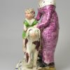 Staffordshire pearlware pottery figure, circa 1820