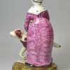 Staffordshire pearlware pottery figure, circa 1820