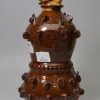 Slipware double money bank, circa 1850, probably Halifax