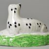 Pearlware pottery leopard, circa 1800