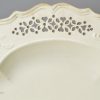 Creamware pierced dish, circa 1780