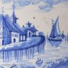 Dutch Delft tile, circa 1740