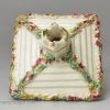 Staffordshire porcelain cottage pastille burner, circa 1840