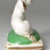 Staffordshire porcelain spaniel, circa 1830